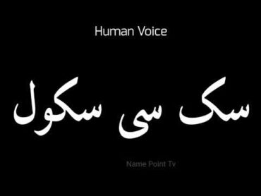 How To Pronounce سک سی سکول  Pronunciation To سک سی سکول  How To Say سک سی سکول