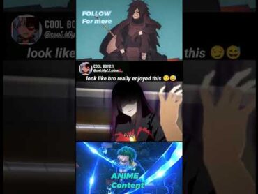 He really enjoyed this 😅😏shorts anime short