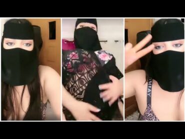 تانجو لايف ياسمينة المنقبة سعوديه خبرة في الكبير vs وردة منقبة طلعة علي الهوا سوا 😂
