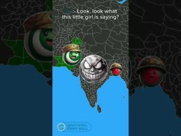 Moon Declares War on Earth चाँद ने धरती पर किया हमला! भारत और सहयोगी एकजुट कंट्रीबॉल एनीमेशन shorts