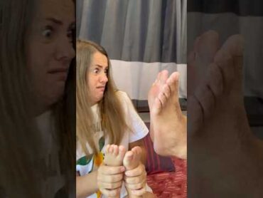 She didn&39;t want to kiss his feet😂🦶