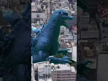 ゴジラvs GODZILLA コマ撮り　本編はコメント欄から