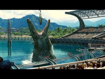 Mosasaurus Feeding Show Scene  Jurassic World (2015) Movie Clip HD