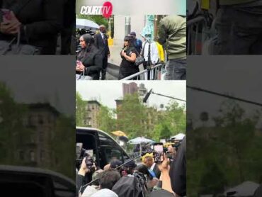Diddy’s Sex Trafficking Trial Day 2: The Combs family exits the courthouse Tuesday in Manhattan