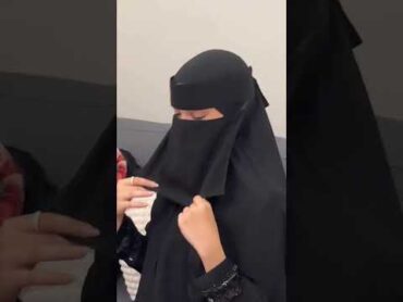 ليش شالت النقاب😟😍 عبايات السعودية الرياض جدة ترند اكسبلور عبايات القمة
