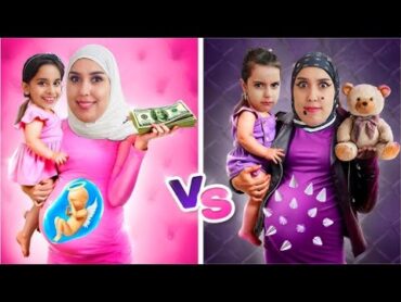 سرى الحامل الشريرة ضد الطيبة مريم والبنات عاشو اصعب ليلة وهربوا من البيت !! علي سرى