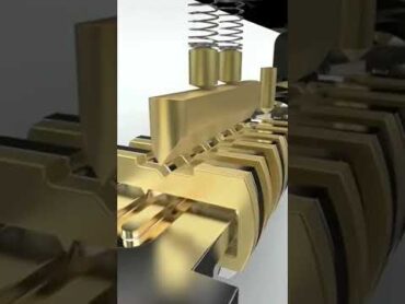 كيف يعمل  قفل الباب