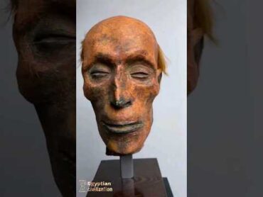 This is the head mummy of Ramses II, the most powerful pharaoh in Ancient Egypt,