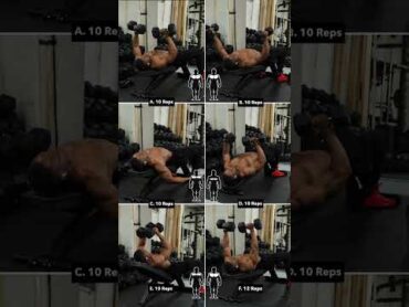 Dumbbell Chest Workout To Build & Burn chestworkout