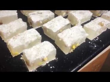 طريقة عمل الملبن/ بطعمه المميز بدون جيلاتين/candy delight /للشيف ايمن حسن.