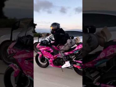 Hot Ass On Motorbike