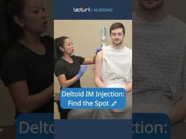 Finding the Perfect Spot for IM Injections 💉 InjectionTips NursingSkills nclex