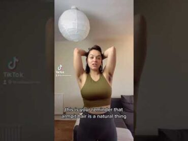 armpit hair on women is NATURAL
