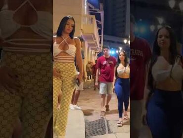 الحياة الليلية في قرطاجنة 🇨🇴 كولومبيا بعد منتصف الليل سبتمبر 2024 streetlife viralvideoシ party