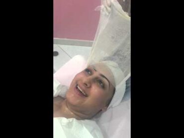تجربة الفنانة هيفاء حسين مع ماسك العسل وماسك الميزو واجراء الفيشل  spectra honey peeling  الجزء 3