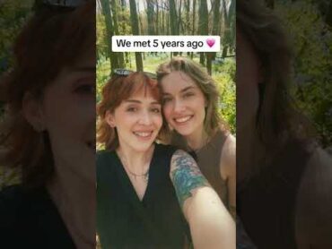 the luckiest moment of my life 💖 sapphic  lesbian  queer lesbiancouple