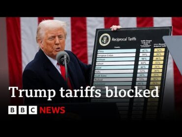 US trade court blocks Trump&39;s sweeping tariffs  BBC News
