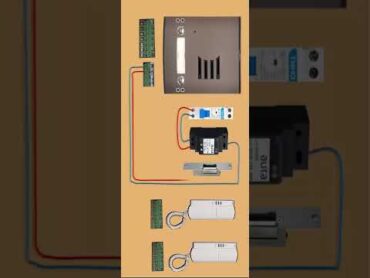 طريقة توصيل الانترفون المنزلي مع قفل الباب 💡💡💡 Branchement d&39;un interphone shortvideo shortsvideo