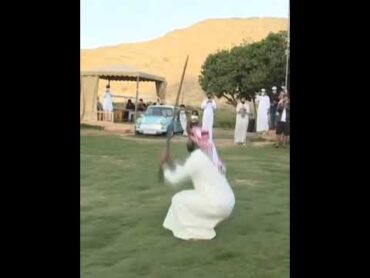 Saudi man&39;s war dance  Saudi Arab folk dance festival  shorts