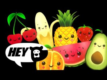 Hey Bear Sensory  Disco Fruit Party!  Fun video with music and dancing !