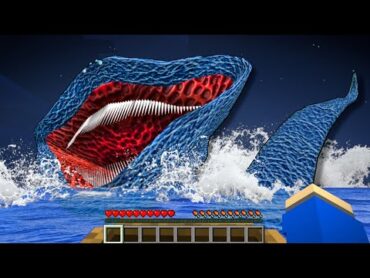 人喰い超巨大生物【エルグランマハ】に遭遇した結果…⁉️【マイクラ マインクラフト】ぽっぴんず