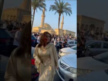 كسرو عربية هدير عبدالرازق ف صلاه العيد 😱😱🙃 reels اكسبلور اهلاوي news new song shorts tiktok