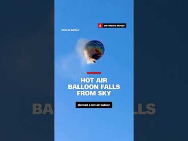 Hot air balloon accident kills at least 8 in Brazil