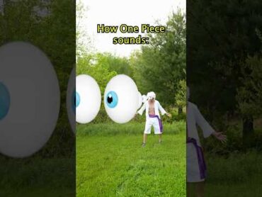 How One Piece sounds… anime onepiece sanji luffy zoro