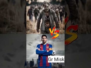 الزومبي ضد ميسي ورونالدو بس للأسف cristianoronaldo messi shortvideo shorts