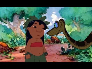 Lilo Pelekai And Kaa Encounter