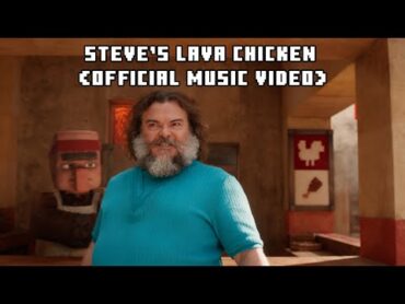 Jack Black  Steve&39;s Lava Chicken (Official Music Video)  A Minecraft Movie Soundtrack  WaterTower