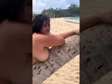 Summer viral trending shortsvideo love beauty chubby female bikini