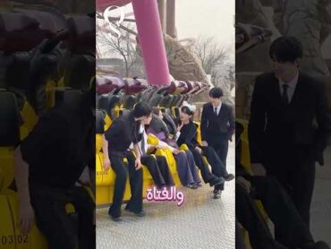 🎡لحظة رعب في الملاهي تحوَّلت إلى أجمل دراما كورية😍💖🇰🇷