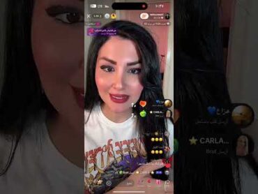 بث ميرا النوري على التيكتوك تتكلم عن خروجها من العراق وكيف بدأت تصوير افلامها😳🤬🔞