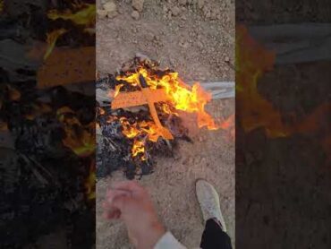 حرقت الطيارة😨😱