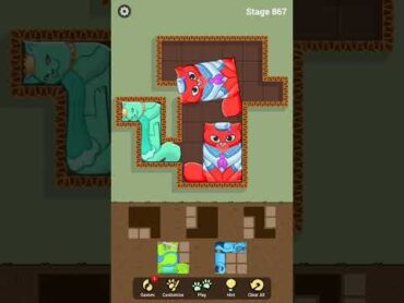 Puzzle Cats Stage 867 Gameplay Walkthrough Android Shorts