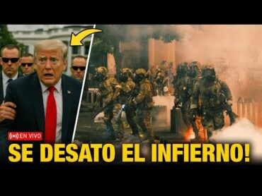 SE DESATA EL INFIERNO EN LOS ÁNGELES! MIEDO A UNA GUERRA CIVIL