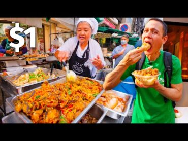 Thai Street Food  $1 VS $150 Thai Curry in Bangkok!!