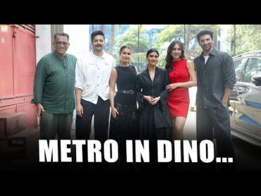 Sara Ali Khan, Aditya Roy Kapur, Ali Fazal, Fatima Sana Shaikh, Anurag Basu & Konkona Metro In Dino