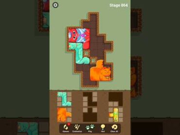 Puzzle Cats Stage 864 Gameplay Walkthrough Android Shorts