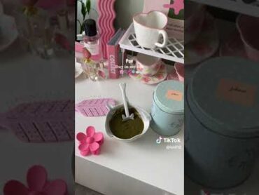 روتين صباحي كوري لطيف 💗🍓.