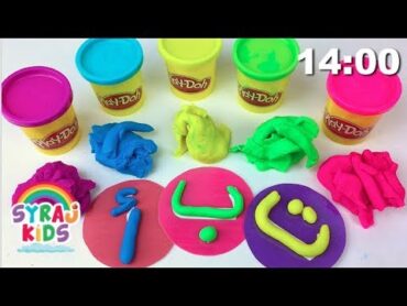 Arabic Play Doh Letters الحروف الأبجدية العربية للأطفال  بلايدوه ا ب ت  Langauge Learning Market