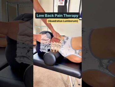 Erector & QL Massage for Low Back Pain lowbackpain massage