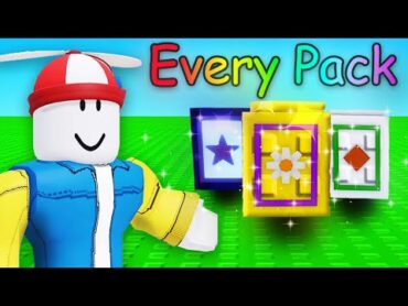 Starting Over in Grow a Garden with EVERY SEED PACK