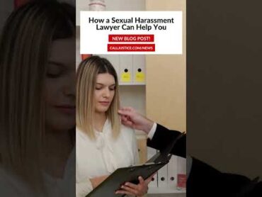 Sexual Harassment Lawyers That Can Help