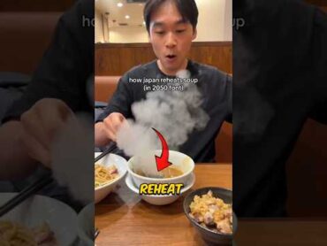 This is How Japan Turns Cold Food Hot Again! ( 📷 : brandnewewts)