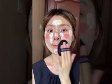 입체적인 얼굴 음영 메이크업