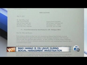Imad Hammad is on leave during sexual harrassment investigation