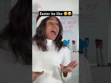 EASTER be like! 🤭😂 shorts