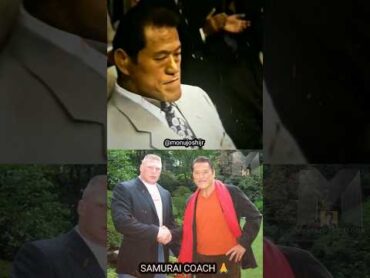 Antonio Inoki Gave Machida A Samurai Honor 🤯  shorts wweshorts wwehindi wwe boxing mma fight